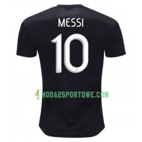 Koszulka Argentyna Lionel Messi 10 Wyjazdowe Stroje Piłkarskie Copa América 2019 Krótki Rękaw